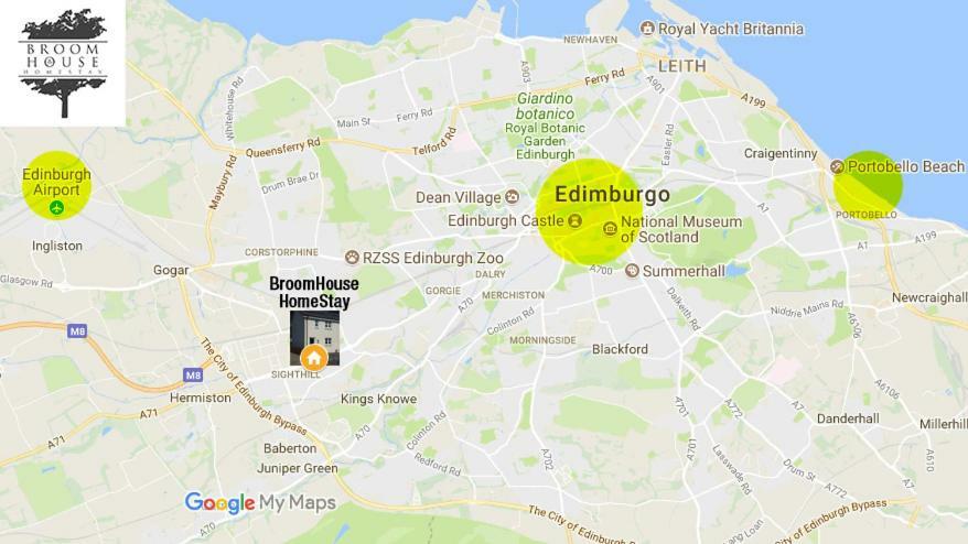 Broomhouse Homestay Edinburgh Ngoại thất bức ảnh